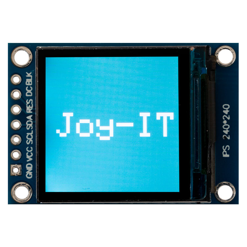 jOY-it 1.3-Inch HD IPS TFT LCD - Écran TFT 1,3” HD IPS 240x240 pixels - sbc-lcd01