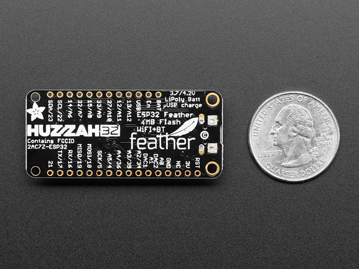 Adafruit HUZZAH32 - Adafruit Feather - 3405
