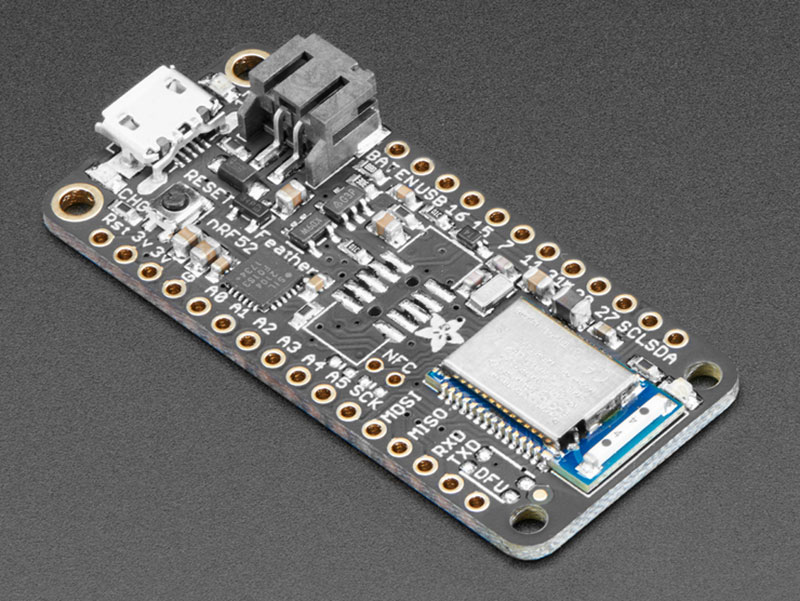 Adafruit Feather - nRF52 Bluefruit LE - nRF52832 - 3406
