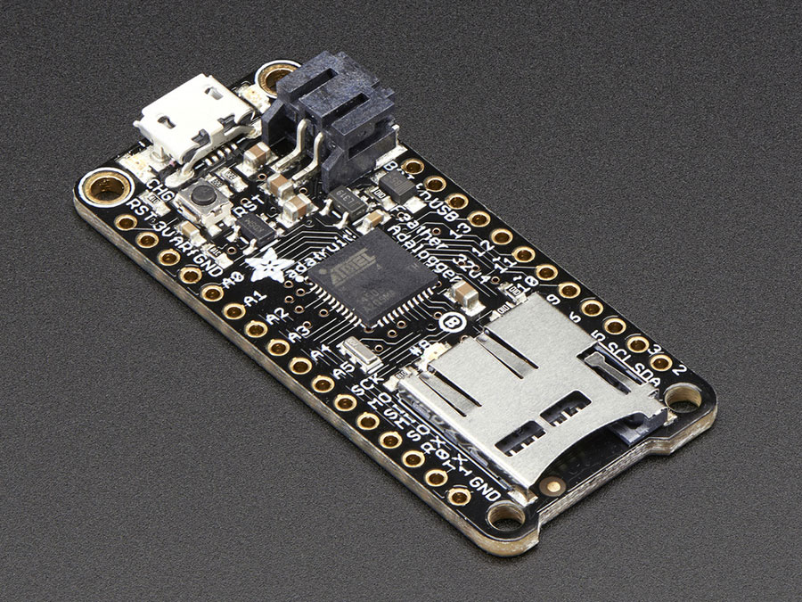 Adafruit Feather - 32u4 Adalogger - 2795