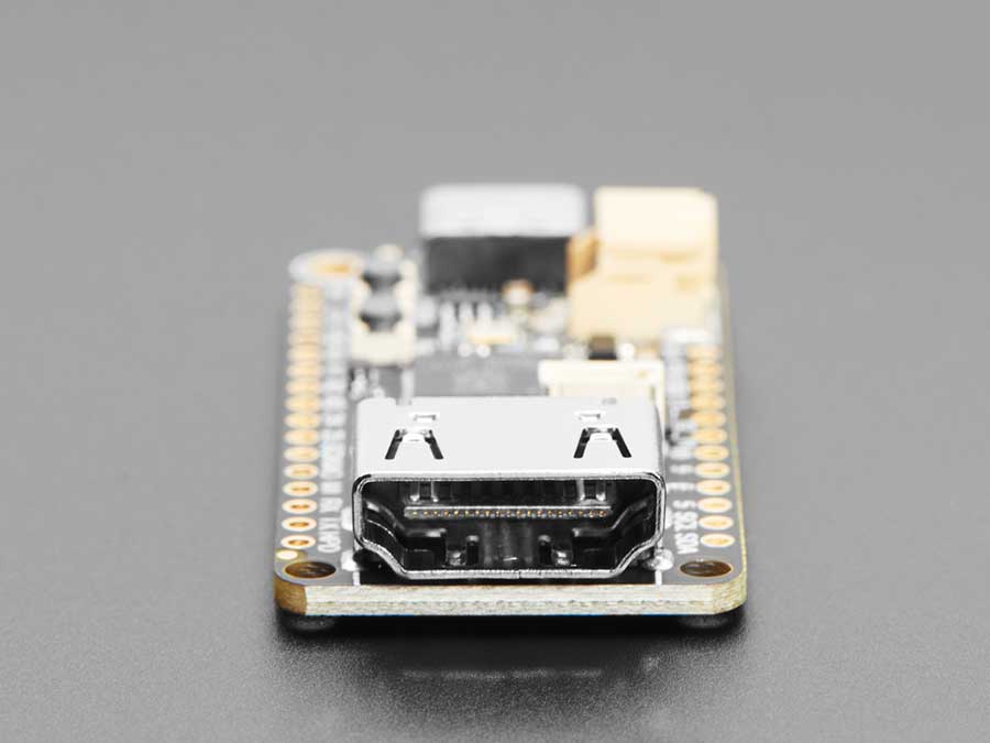 Adafruit Feather - RP2040 con puerto DVI - Funciona con HDMI - 5710