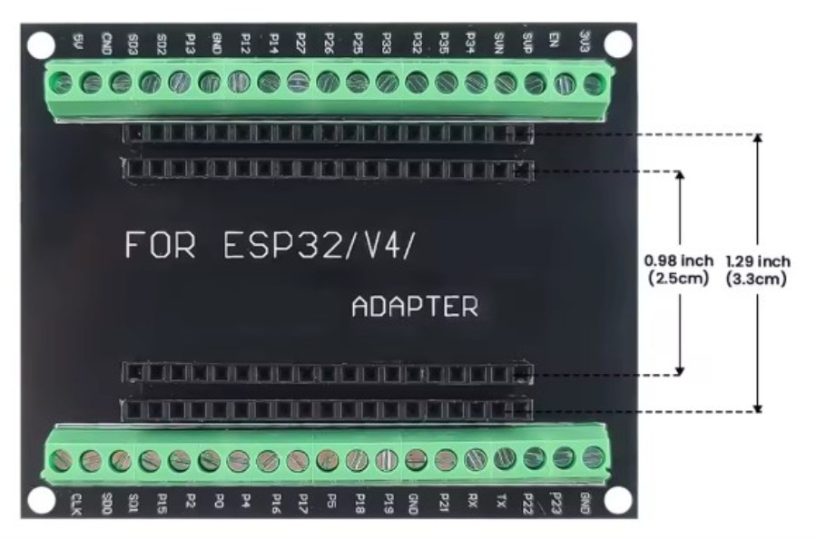 Tarjeta de Expansión ESP32 v4- 38 Pines