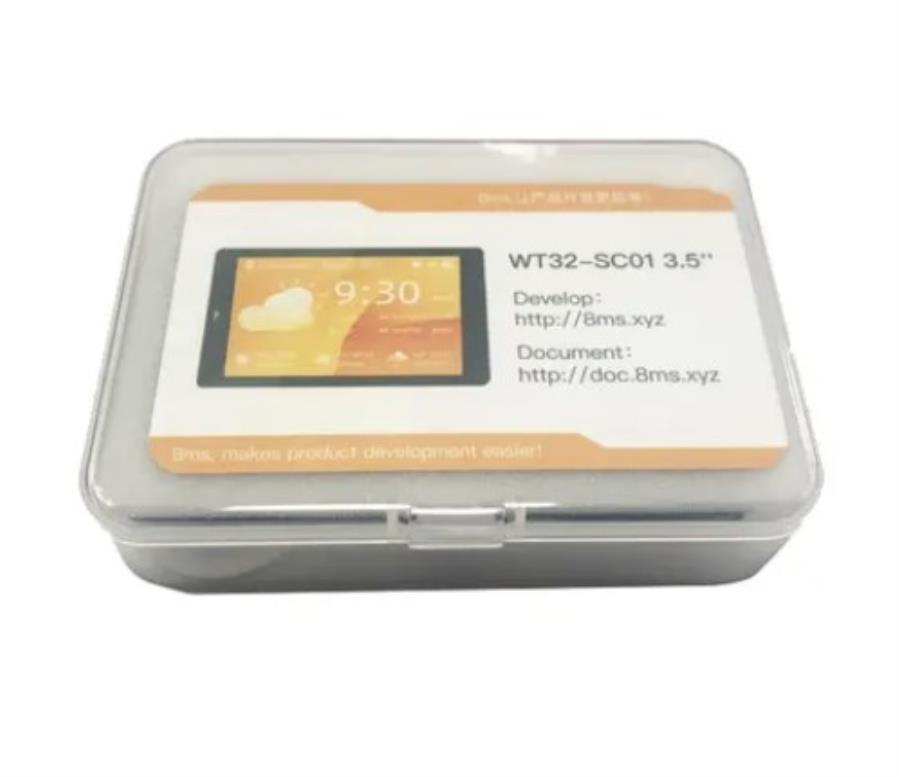 WT32-SC01 - Módulo de Desarrollo ESP32 con LCD 320x480 3.5" - Táctil Capacitiva + Bluetooth + WiFi