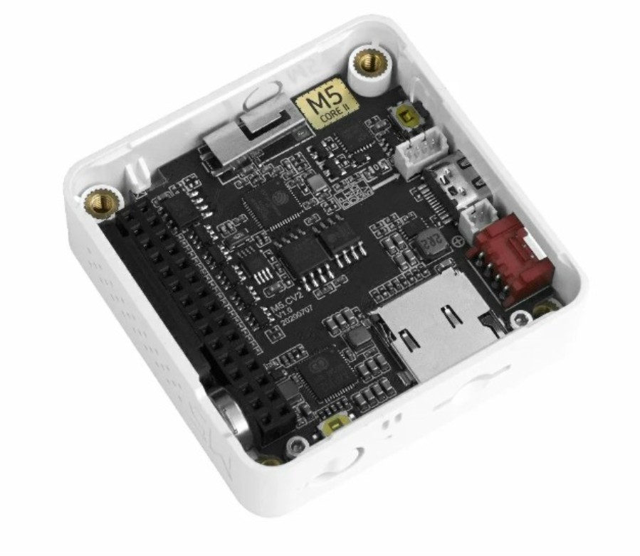 M5Stack K010-V13 - Contrôleur IoT ESP32 double cœur avec écran tactile 2 pouces, Wi-Fi, IMU et batterie
