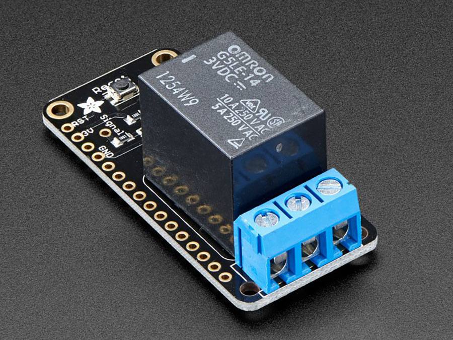 Adafruit Relay FeatherWing - 5 Amp - 3191