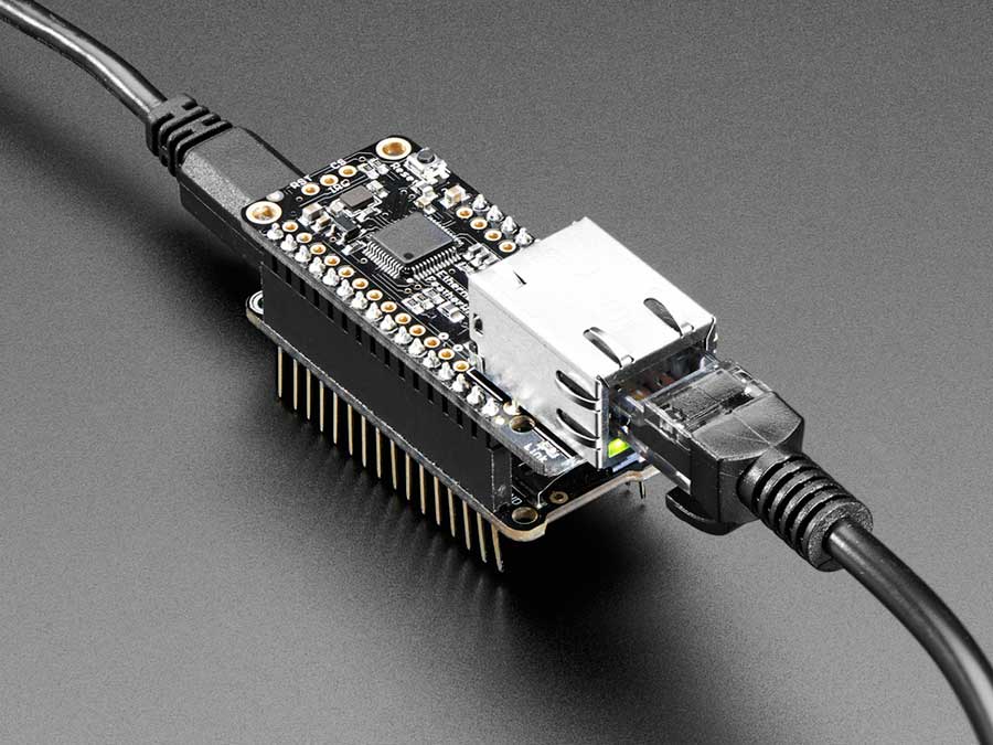 Adafruit FeatherWing - Ethernet - 3201