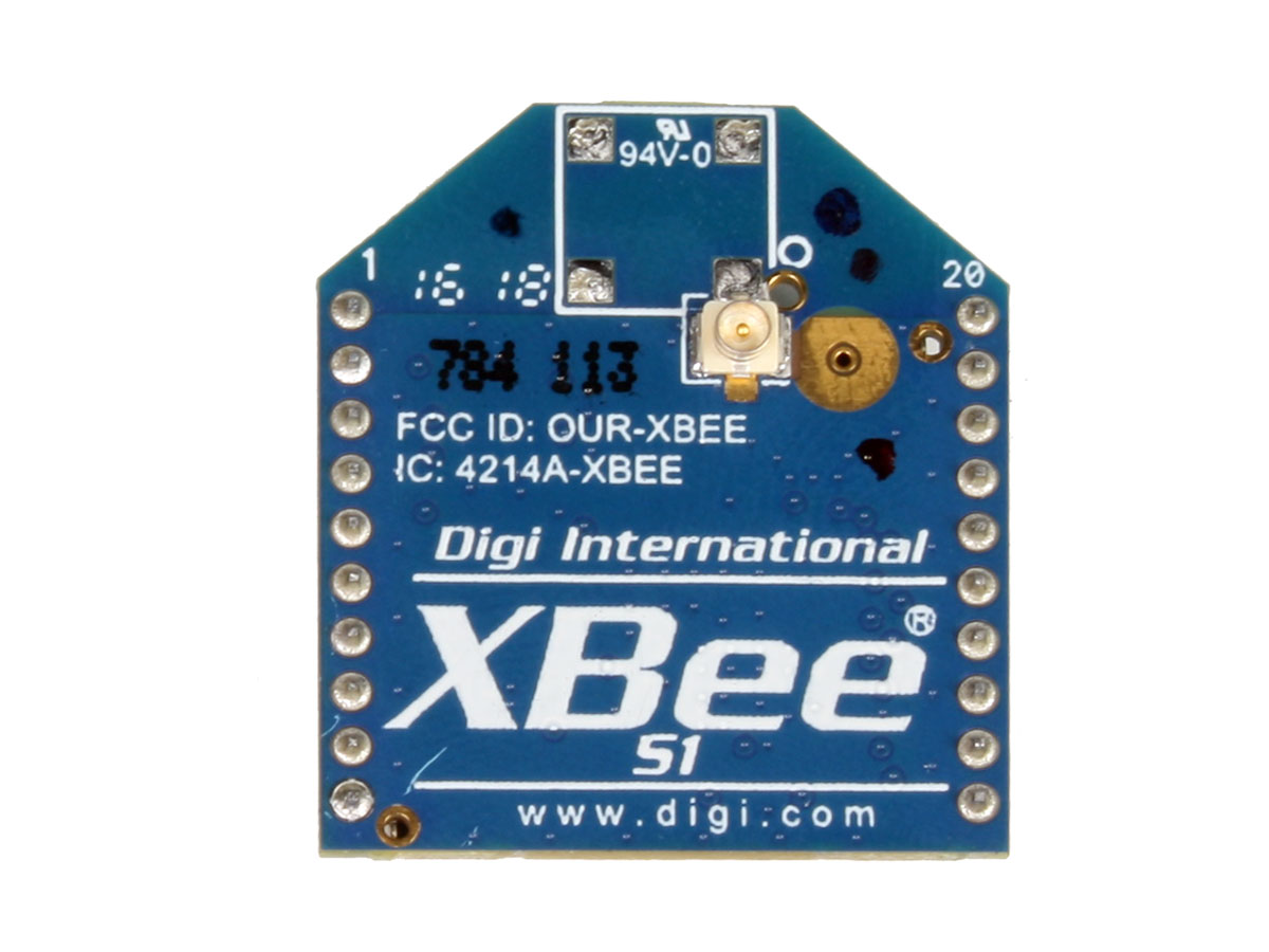 Digi Xbee Zigbee 802.15.4 ZB S2C - XBEE Module 1 mW U.FL Connection - Series 1 (802.15.4) - XB24CZ7PIT-004