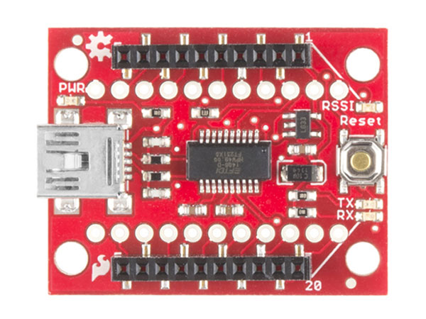 Digi Xbee Explorer USB - Módulo Interface USB - WRL-11812