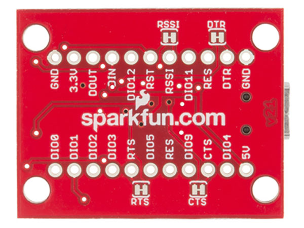 Digi Xbee Explorer USB - Módulo Interface USB - WRL-11812