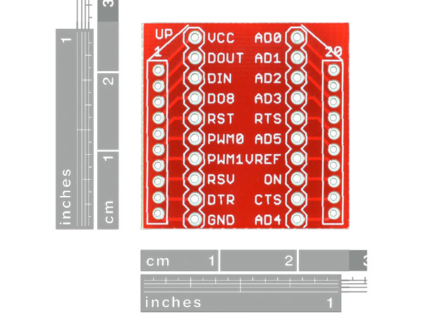 Xbee Module Breakout Board - BOB-08276