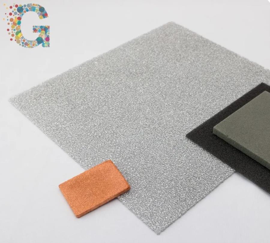 Goodfellow NI00-FA-000140 - Mousse de nickel - Pureté 99,5% - 75 x 75 mm (±1mm) - Epaisseur : 0,08 mm - Ø filetage : 0,04 mm - 1000011378