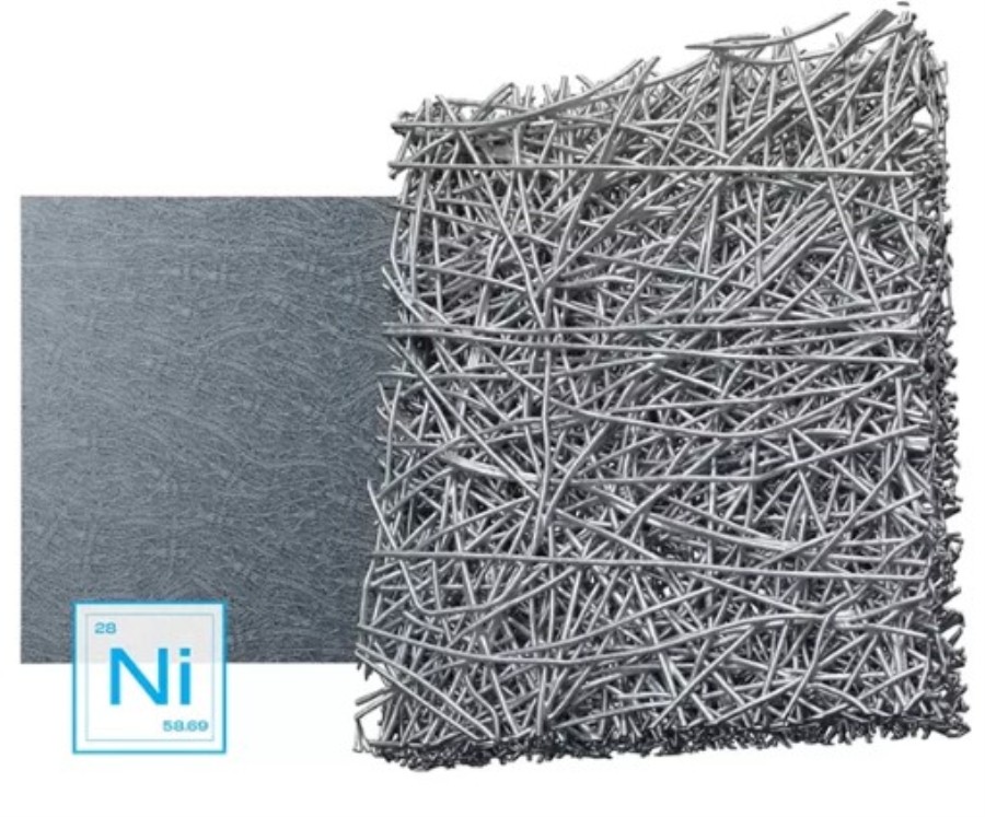 Bekaert Currento® PTL Ni-60/250 - Grille nickel membrane échangeuse d'anions - Épaisseur 0,25 mm - Porosité 60 % - 215x290 mm - 6 Un.