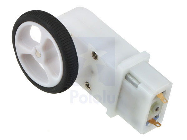 Motor Miniatura Pequena Potência com Redução 3 .. 6 V - 180:1 - 1593