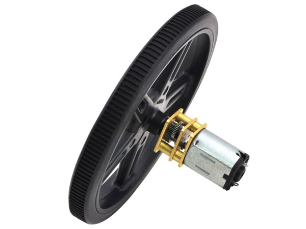 Pololu - Micro-Moteur Réduction à Engrenages Métalliques 6 V 298:1 - 994