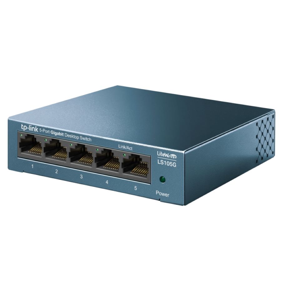 TP-Link TL-LS105G - 5 Port Switch - 10/100/1000 Mbps