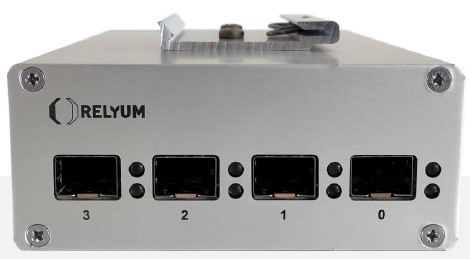Relyum RELY-TSN4 - Switch TNS (Time-Sensitive Networking) - 4 ports - TSN24.16