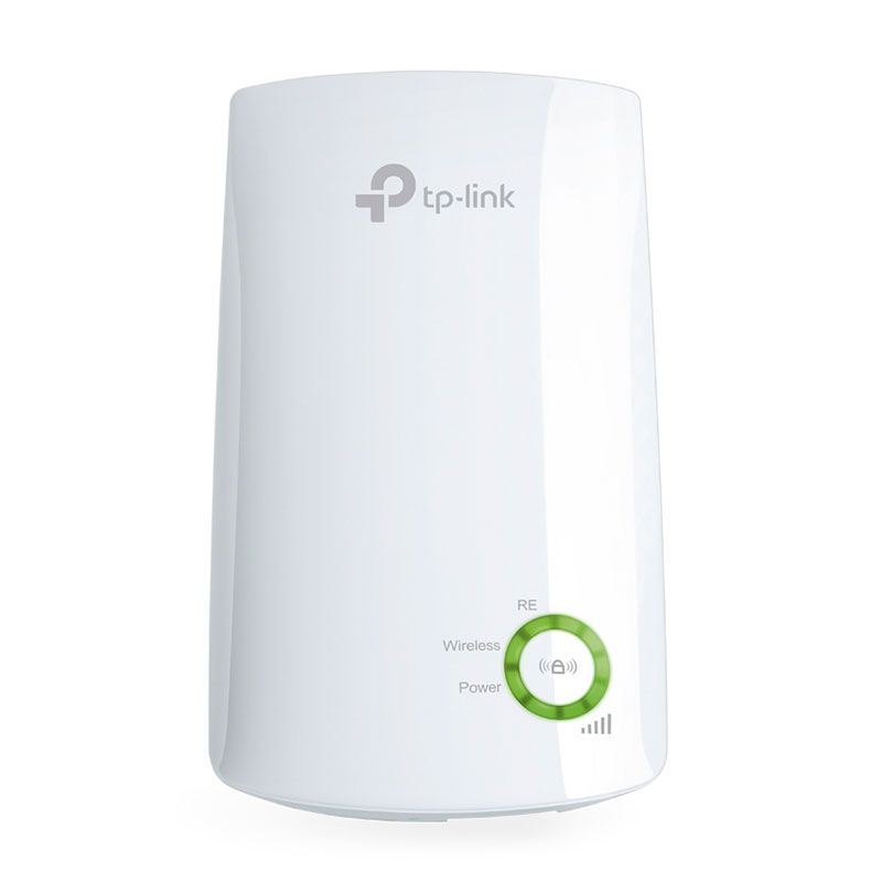 TP-Link - 2.4 GHz Wi-Fi range extender up to 300 Mbps, 10/100 Ethernet