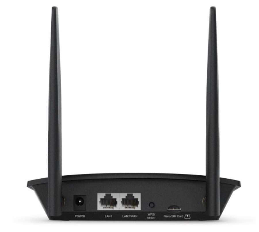 TP-Link TL-MR100 - 4G nanoSIM WIFI router - 2 LAN ports