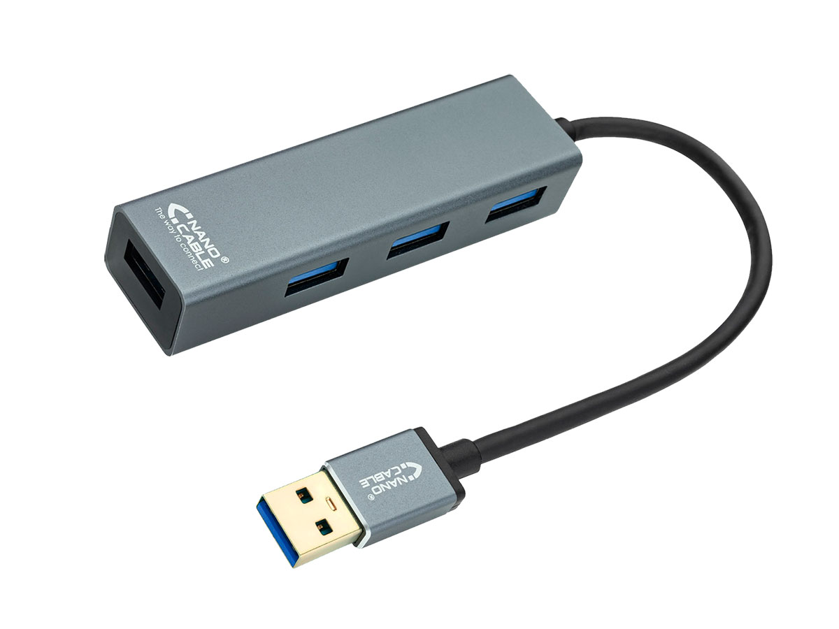 Nanocable - Hub USB 3.0 4 Puertos