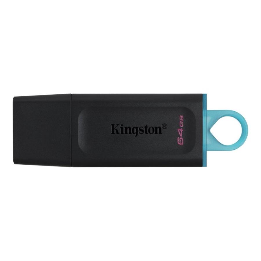Kingston DTX/64GB - Clé USB 64 Go USB 3.2 Gen 1 - Noir/Bleu