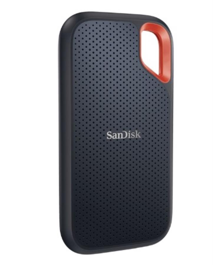 SanDisk Extreme Portable SSD 1TB - 1 TB SSD External Drive - USB-C 3.2 Gen 2 - SDSSDE61-1T00-G25