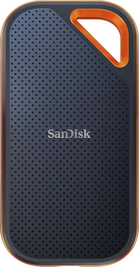 SanDisk Extreme PRO Portable SSD 4TB - Disque Externe 4 To - SSD - USB-C 3.2 Gen 2 x 2 - 2000 MB/s - IP65 - SDSSDE81-4T00-G25
