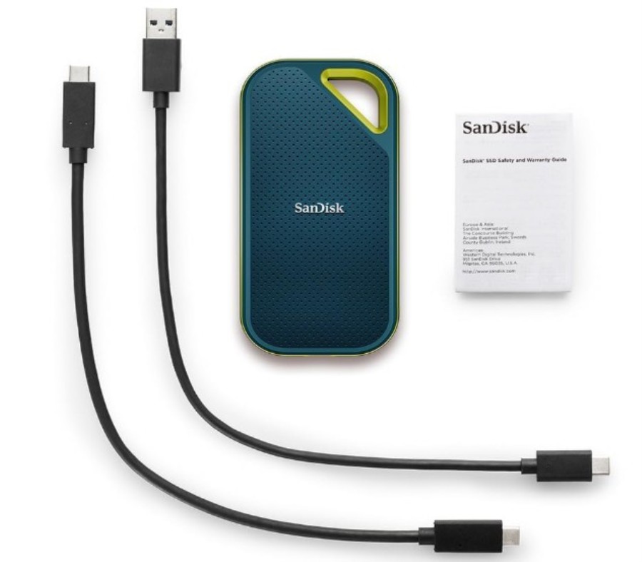 SanDisk Extreme Pro Portable SSD Monterey 2TB - 2 TB 2000 MB/s SSD External Drive - USB-C 3.2 Gen 2x2 - SDSSDE81-2T00-G25M