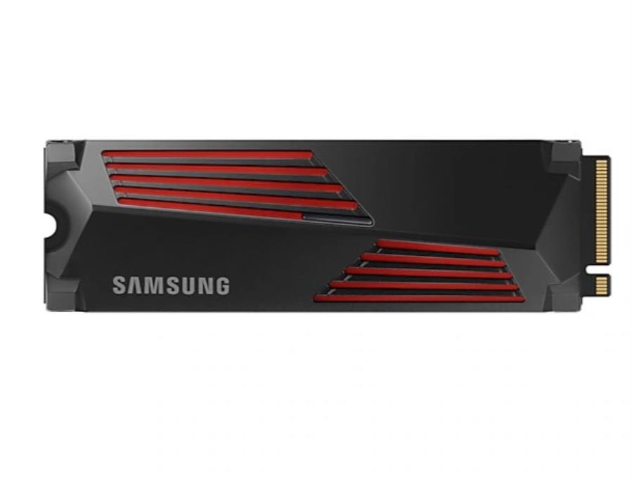 Samsung - Disco SSD NVMe PCIe 4.0 M.2 de 1 TB con disipador de calor - MZ-V9P1T0CW