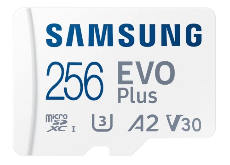 Samsung EVO Plus New 256GB Clase 10 - Tarjeta de memoria microSDXC 256 Gbytes + Adaptador - MB-MC256SA/EU