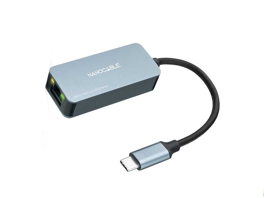 Nanocable 10.03.0410 - Carte réseau Ethernet USB 3.2 2.5G