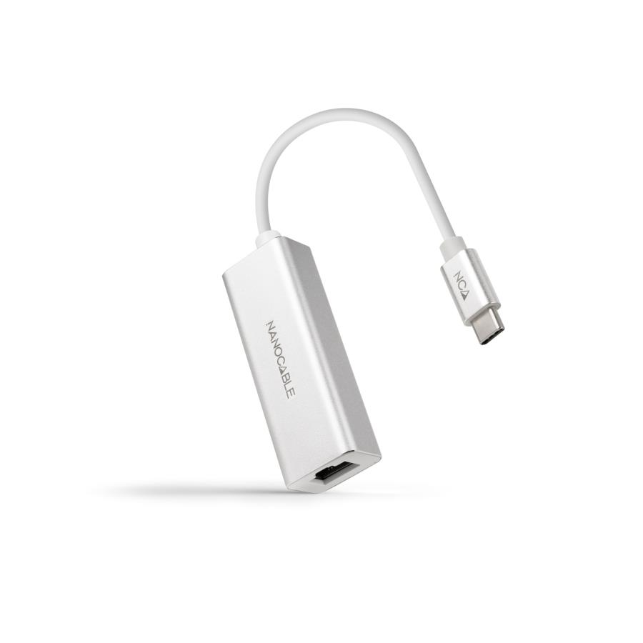 Nanocable 10.03.0402 - Carte réseau Ethernet Gigabit USB-C