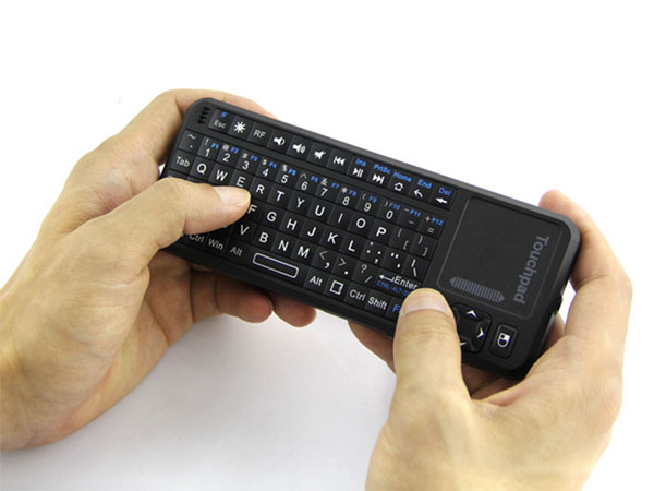 Ewent EW3140 - Teclado con Ratón Touchpad - Inalámbrico - Recargable