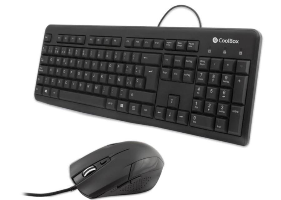 CoolBox COO-KTR-01U - Teclado y Ratón USB