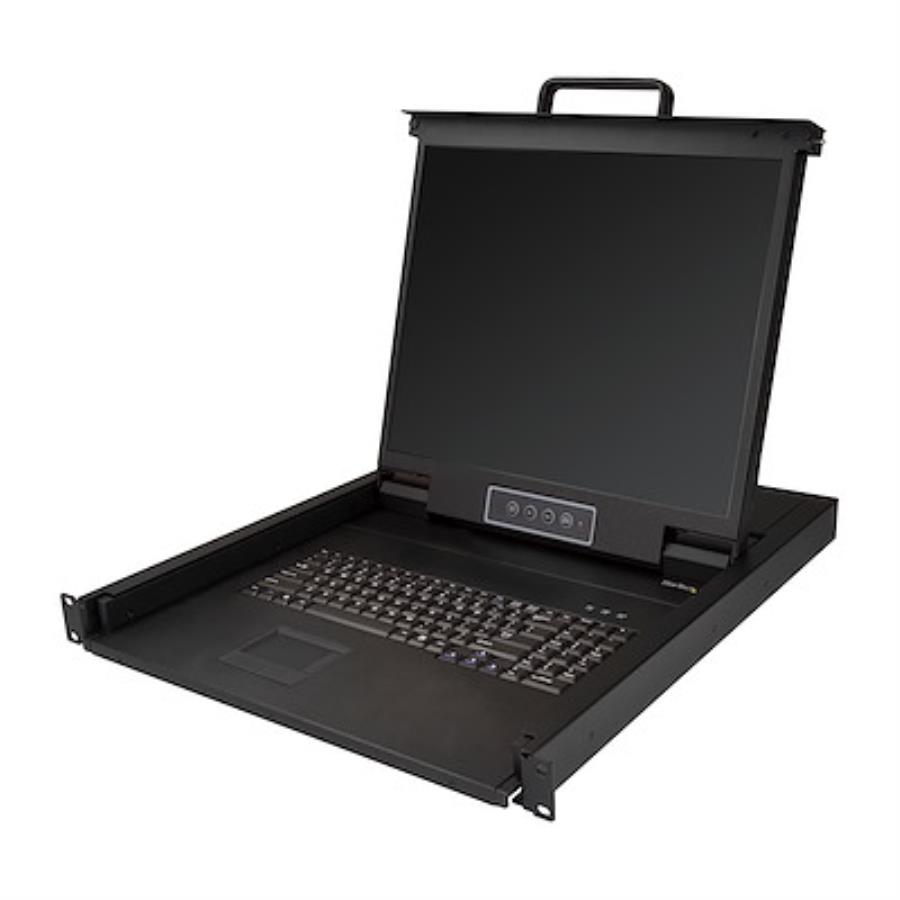 StarTech.com RKCONS1901 - KVM Pliable pour Rack 1U avec Moniteur LCD 19” - Clavier + Touchpad