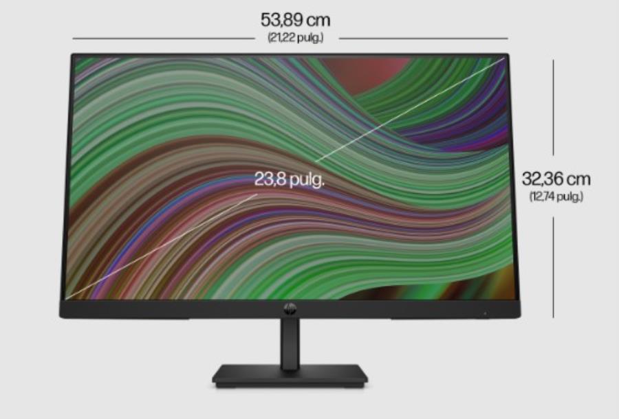 HP P24v G5 - Moniteur 24” - FHD (1920 X 1080) FULL HD - Noir - 64W18AA#ABB