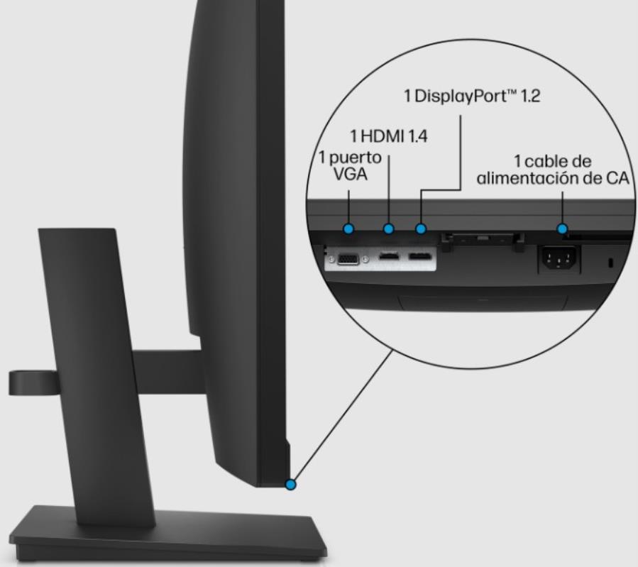 HP P27h G5 - Moniteur 27” - FHD (1920 X 1080) FULL HD - IPS - Noir - 64W41AA#ABB