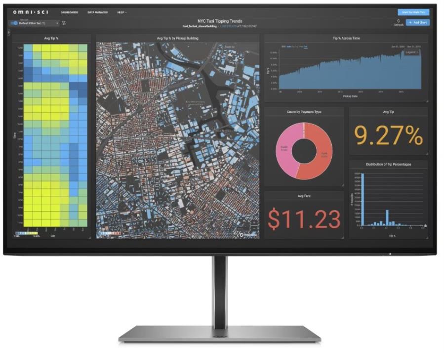 HP Z24f G3 - Monitor de 24” - FHD (1920 X 1080) FULL HD - IPS - Negro ...