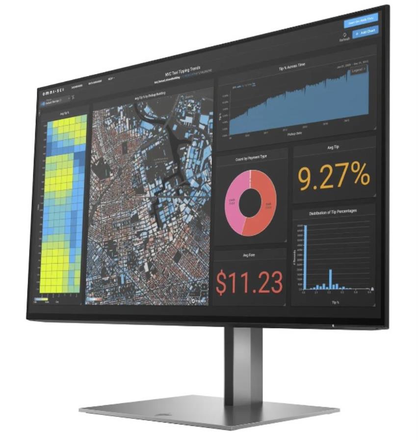 HP Z24f G3 - Moniteur 24” - FHD (1920 X 1080) FULL HD - IPS - Noir - 3G828AA#ABB