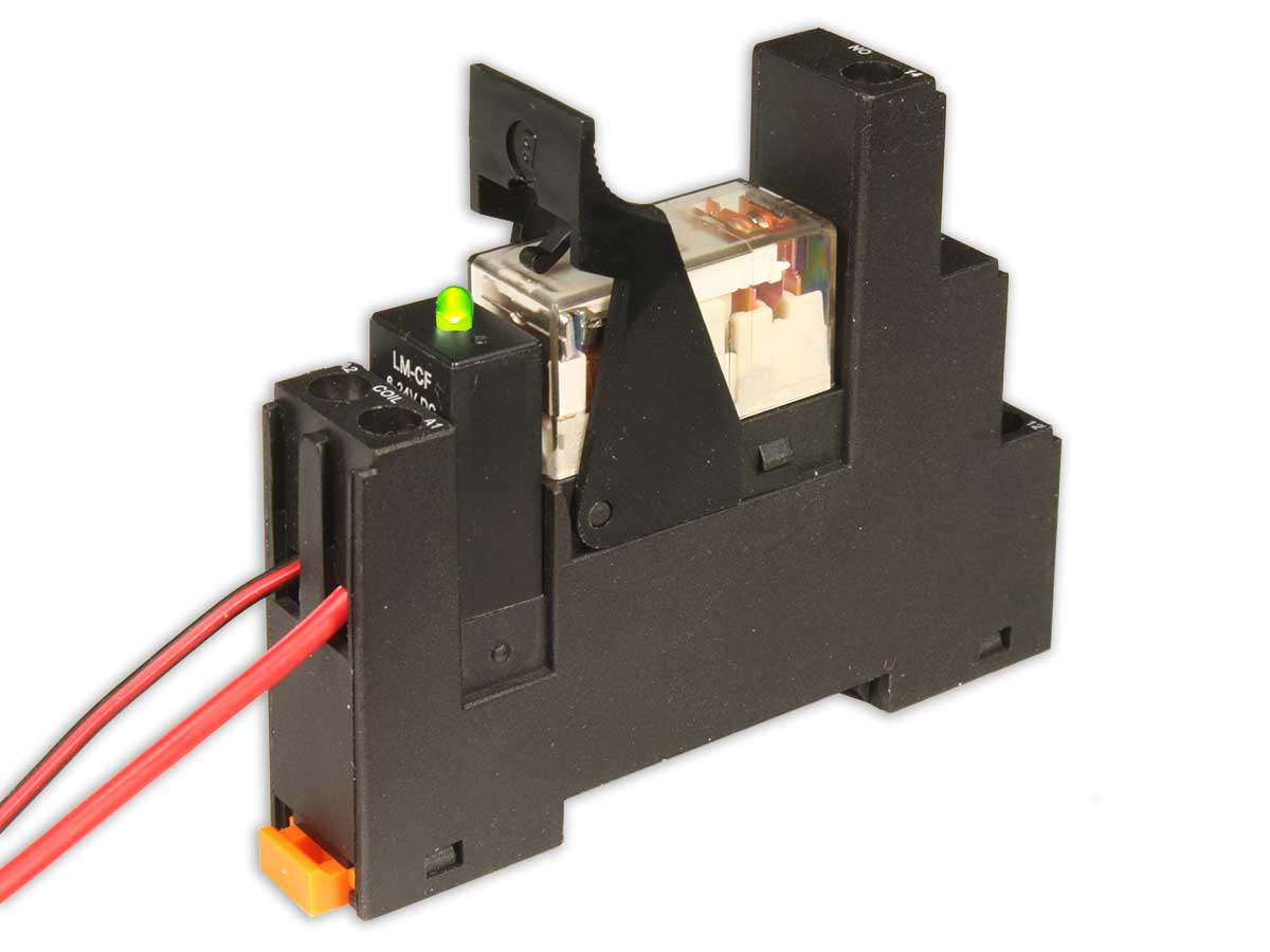 SWITCHTRONIX - Rail de Basse DIN Relais 1 Circuit