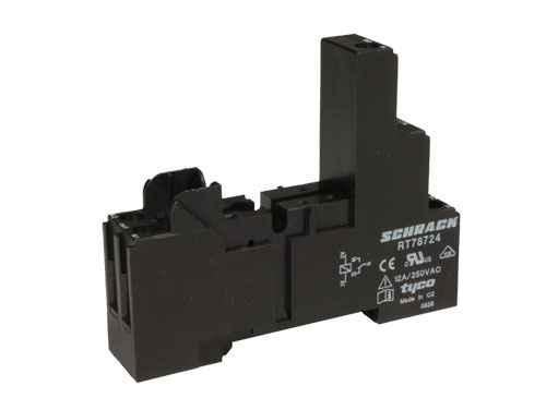 TE Connectivity RT78724 - 1 Pole Relay Socket - 8-1415035-1