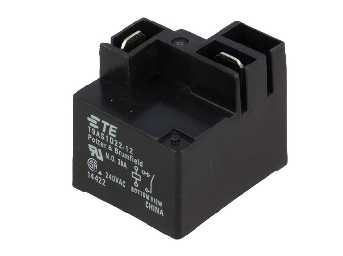 TE Connectivity T9AS1D22-12 - Relé de Potencia 12 Vcc SPST 1 NA 30A - TE 1-1419104-7