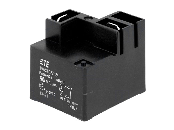 TE Connectivity T9AS1D22-24 - Relais de Puissance 24 Vcc SPST 1 NO 30 A - TE 2-1419104-1
