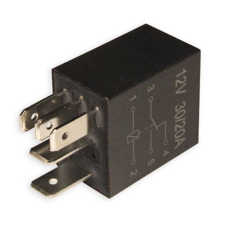 Relé Automoción 12 Vcc SPDT 1 CO 30A