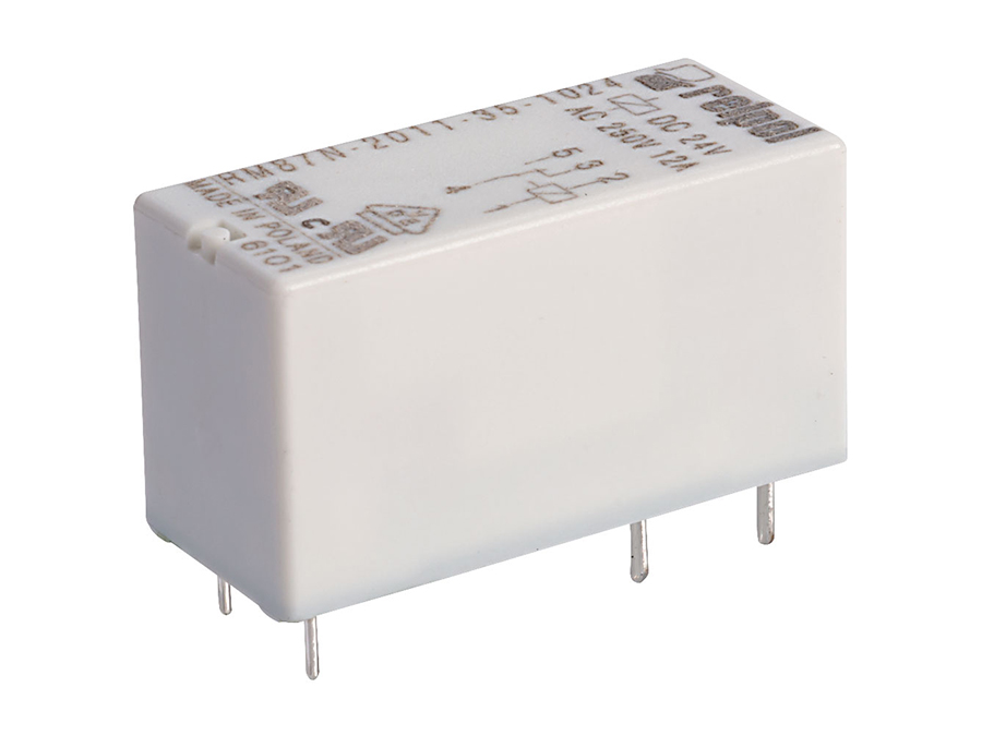 Relpol - Relé Convencional 24 Vcc SPDT 1 CO 12 A - RM87N-2011-35-1024