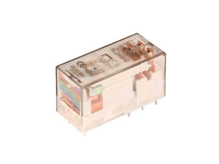 SWITCHTRONIX - Relé Convencional 12 Vcc DPDT 2 CO 8 A