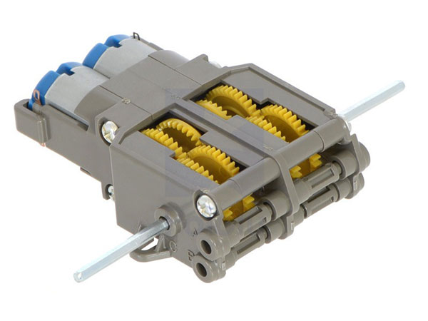 Tamiya 70097 - Conjunto Doble Motor con Reductora - ROB-00319