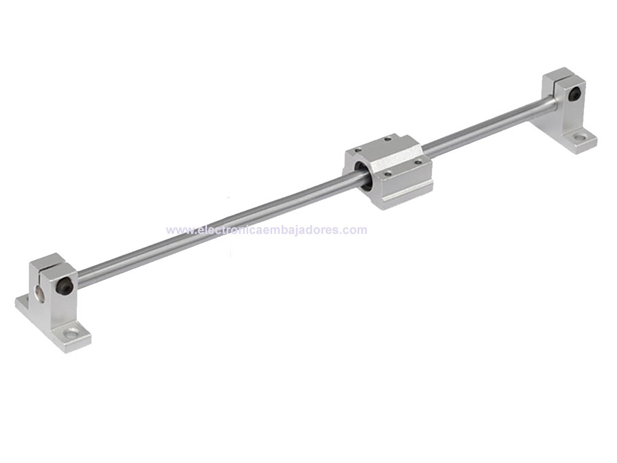 Kit de déplacement de serrage horizontal - Ø8 mm - 500 mm