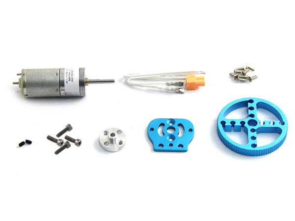 Makeblock - Pack Movimiento Motor DC 25 mm - Azul - 95010