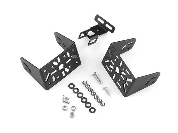 Kit Pan-Tilt - Deslocamento Horizontal-Vertical - ROB-10335