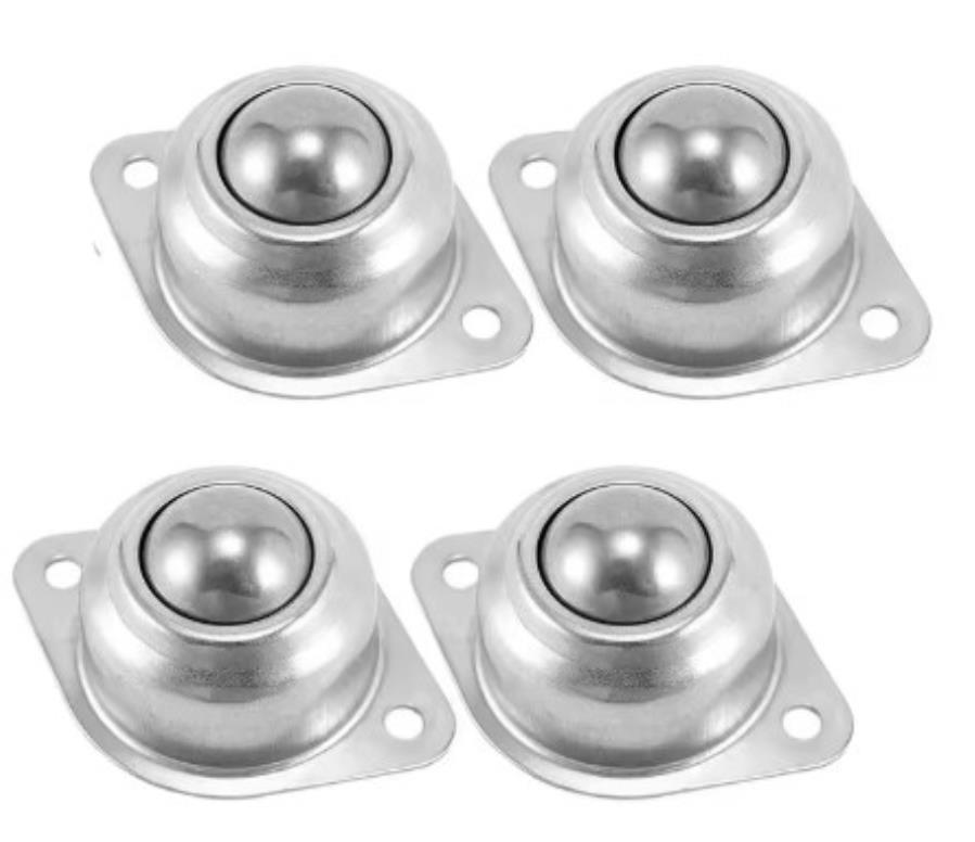 Roda de esfera em aço 12 mm - 4 Unidades